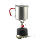 Tytaninis maisto gaminimo rinkinys Robens Fire Wisp Solo Cook Set Ultralight 650 ml - sidabrinis - Image 3