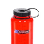 Nalgene Wide Mouth 1 l raudona gertuvė plačiu kakleliu - Image 4
