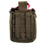 Taktinė vaistinėlė Mil-Tec IFAK Pouch Laser Cut žalia - Image 2