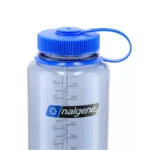 Nalgene Wide Mouth 1 l pilkos spalvos gertuvė plačiu kakleliu - Image 4