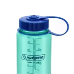 Nalgene Wide Mouth 500 ml gertuvė – pastelinė žalia - Image 3