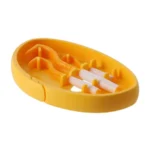 Tick Twister® Clipbox Trio erkių šalinimo įrankis su raktų pakabuku, geltonas, 3 vnt.