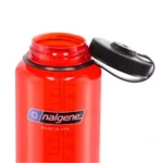 Nalgene Wide Mouth 1 l raudona gertuvė plačiu kakleliu - Image 3