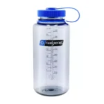 Nalgene Wide Mouth 1 l pilkos spalvos gertuvė plačiu kakleliu