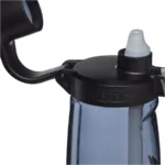 Nalgene FreshFlow Straw Bottle 710 ml gertuvė su šiaudeliu, pilkai juoda - Image 4