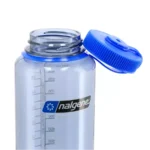 Nalgene Wide Mouth 1 l pilkos spalvos gertuvė plačiu kakleliu - Image 3
