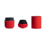 Kelioninis kavos aparatas Wacaco Nanopresso Lava Red su dėklu - Image 3