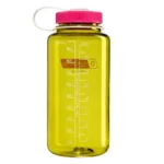 Gertuvė Nalgene Wide Mouth, 1 l, gelsvai žalia ir fuksijų spalvos - Image 2