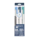 Vandens filtras šiaudelis LifeStraw Sip 3 vnt. - Stormy, Laguna, Midnight Blue - Image 4