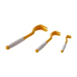 Tick Twister® Clipbox Trio erkių šalinimo įrankis su raktų pakabuku, geltonas, 3 vnt. - Image 3