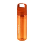 Vandens butelis su filtru LifeStraw Go 2.0 Kyoto Orange 650 ml - Image 2